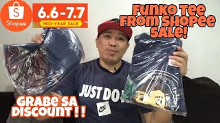 FUNKO POP TSHIRT FROM SHOPEE SALE | FUNKO TEE