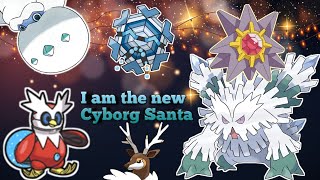 Christmas Themed Team Pokemon Showdown National Dex AG,New Pokemon Santa is Here#christmas #pokemon