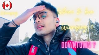 Where do Indian students live in Winnipeg || Raghwinder vlogs || Winnipeg