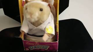 GEMMY DANCING HAMSTER ~ KARATE ~ SINGS - KUNG FU FIGHTING