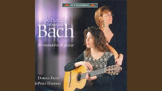 Flute Sonata in G Minor, BWV 1020 (attrib. to C.P.E. Bach, H. 542.5) (arr. for mandolin and...