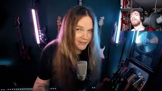 WATERLOO Abba   Metal cover by Tommy Johansson Take 2 Rice Reaction Videos