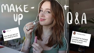 showing my MAKE UP routine whilst answering your questions!