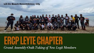 ERCP Leyte Chapter Grand Assembly-Oath Taking of New Full Pledged Members Lili-on Beach Ormoc City