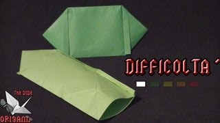 [ORIGAMI ITA] Piccolo Sacchetto || Origami Utili