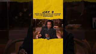 @jayz What is the point of owning 100% of something that is worthless? #jayz 🎥 @peacock