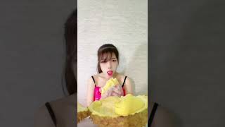 #vlog #mukbang #review lần đầu ăn thử sầu riêng mõn thon