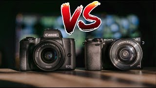 Sony a6000 vs Canon M50!