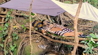 Sensasi Tidur Sendiri Di Hutan Rimba, Solo Bishcraft Camping