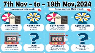 Amazon new games this week quiz answers today, Amazon funzone quiz answer 7 November 2024