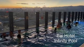 Bai Hotel Infinity Pool and Pool Bar, Mandaue City, Cebu, the Philippines