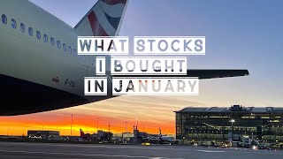 What stocks I bought in January 2024