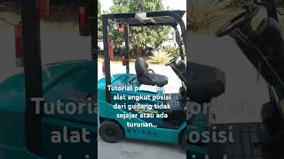 Tutorial alat angkat angkut forklift #shortviral #shorts #carakerja  #wwtp #cemical #activity