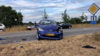 Motorrijder ernstig gewond bij ongeval op Tramwei Joure