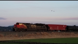 BNSF, Citirail and Canadian National Power on Oil Train