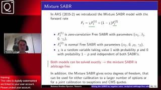 Mixing The Sabr For Negative Rates: Analytical Arbitrage-Free Solution by Alexander Antonov