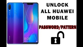 Huawei All Mobile Unlock । 2019 New Tricks ।