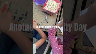 Creative Outdoor Adventure with Kids| Drawing, Painting & Coloring Fun #kidsoutdoors #kidsoutside