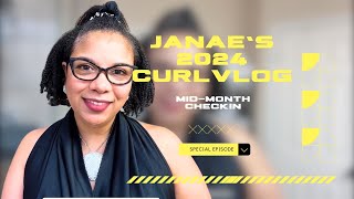 September Mid-Month Update: #LaborOfLove Hair Growth Challenge | #2024CurlVlog