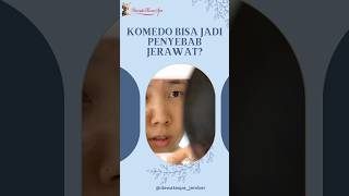 Komedo penyebab jerawat?! 😱 #komedo #facial #spa