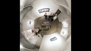 Patrick Hughes at Flowers Gallery New York, 360 video tour