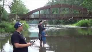 Creek Fishing for Bass and Panfish 2015