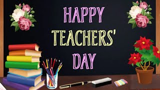 Happy Teachers day | Teachers' day special | Teachers' day card and quotes | Whatsapp status 2020