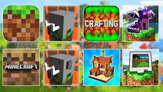 Minecraft PE 1.20.31 VS Minecraft Trial UPDATE VS Craftsman UPDATED VS Craftsman OLD VS OTHER GAMES