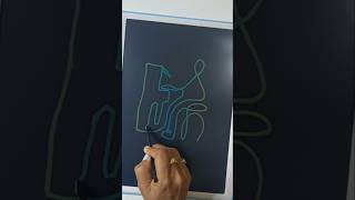 Line #drawing | Guess #art | #Rapid sketch  #artistic #shorts | Satisfying #short #oddlysatisfying