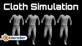 How to easily make wrinkle and cloth simulations (Blender Tutorial)