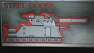 Steel Goose. Cartoons about Tanks.