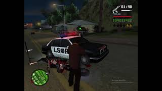 The Gaming Fusion | Gta San Andreas Gameplay | Fight With Police