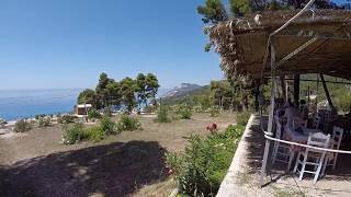 Taverna Oasis near Egremni beach Lefkada Greece. 5km from Porto Katsiki beach