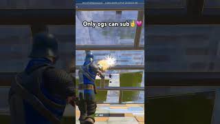 Only ogs can sub! #200pumpedbtw #fortnite #fortniteclipz #zerobuildmood #gaming #fnclip #fnmood