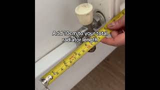 How to measure your radiator