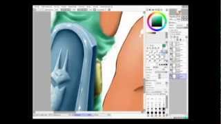 Fast drawing in Paint tool SAI part2.wmv