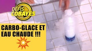 Carbo-glace et eau chaude, un mélange sublime ! - Défis Cobayes - France 4