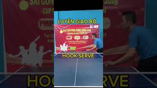 Hook Serve #bongban #shorts #tabletennis #pingpong #giaobo #giaoduc #trickshots #tips #tutorial