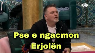 Juli zihet ashpër me Romeon "Pse e ngacmon Erjolën o manjak" Big Brother Vip Albania 3