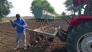 Day -2 | आज अपने ट्रैक्टर से चना की बोनी करी| 🔥🚜🤗 Massey 241 dynatrack tractor |