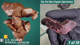 Top Ten Non-Copper Specimens from the A.E. Seaman Mineral Museum - 1 of 10 - Zircon