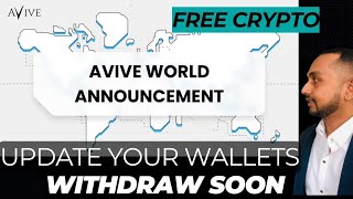 #AVIVE ANNOUNCEMENT || AIRDROP ENDED || Update WALLET Immediate 👈#pinetwork #crypto #dkdigitalcash