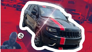 I DID THIS TO HIS JEEP SRT 🔥💨😱 * HIS REACTION🥶*