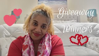 Giveaway Winners February 2022