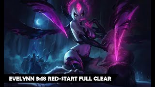 [Season 11.8] Evelynn Jungle Clear Guide | 3:18 Red-Start Full Clear