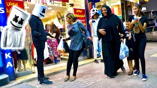 مقلب تخويف البنات بالمانيكان المتحرك فى شوارع مصر #3 |Marshemllo scare prank