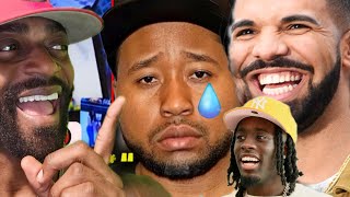 Dj Akademiks CRIES On Live Because Drake Shows More Love To Kai Canet & Didn't Send Him Ticket