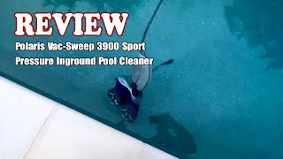 Polaris Vac-Sweep 3900 Sport Pressure Inground Pool Cleaner Demo & Review 2024