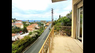 SANREMO - SAN MARTINO - TRILOCALE CON TERRAZZI VISTA MARE - VENDITA