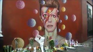 David Bowie Australian News Excerpts 10 - 11 /1/16 RIP 03